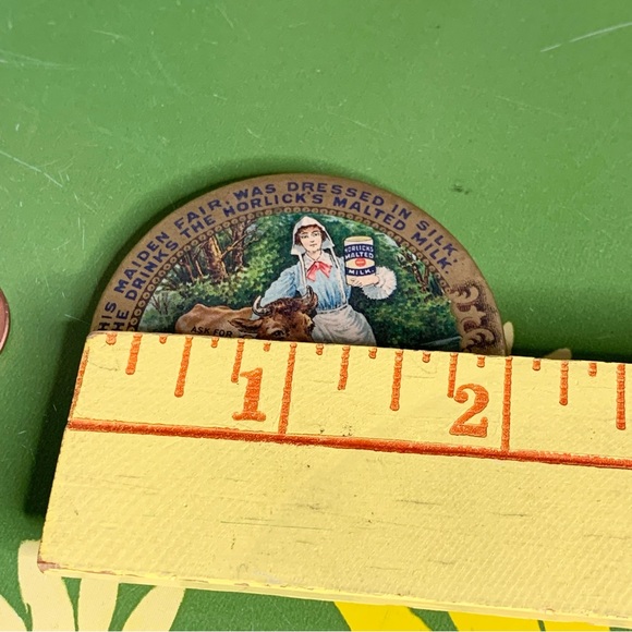 1900s Ad Mirror Horlicks Malted Milk - Picture 4 of 4